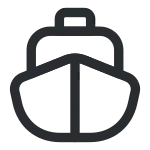 Ship SVG Icon